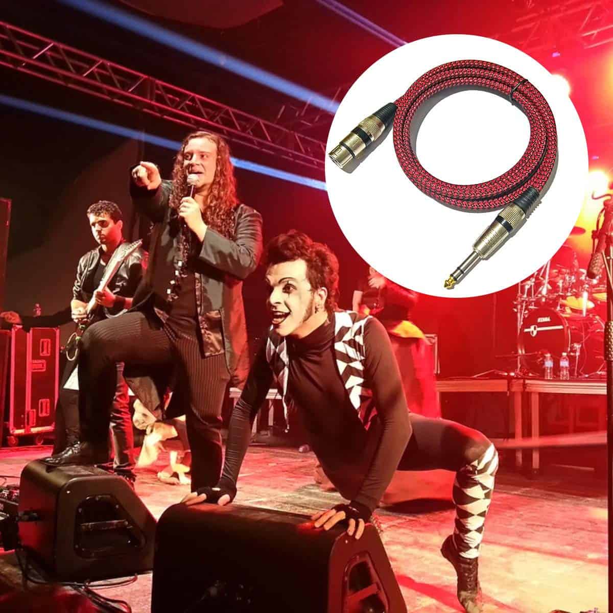 BIFALE 25ft 2Pack Cable de Micrófono de Nylon Trenzado - - Imagen 8