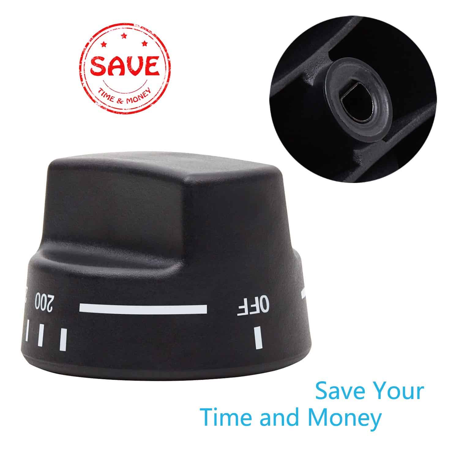 Perilla de termostato horneado genuina Viking PB010101 - Imagen 5