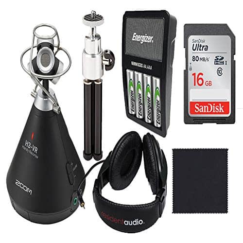 Grabadora de Audio Zoom H3-VR con Micrófono Ambisonics,