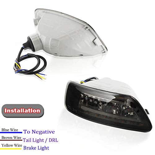 Juego de Luces Traseras de Parachoques Posterior de Lente - Imagen 4