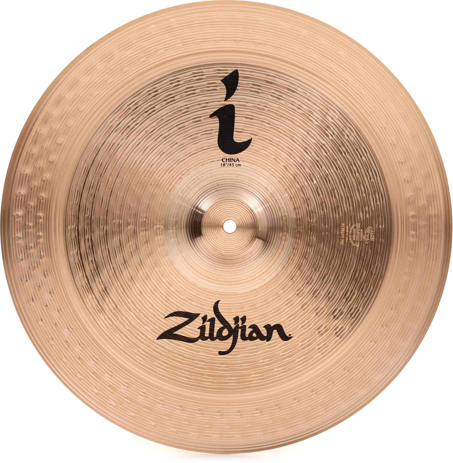 Platillo china Zildjian de 18 pulgadas de la serie I