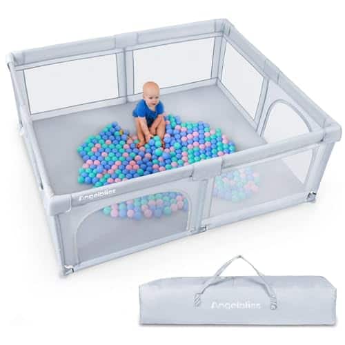 ANGELBLISS Corralito para bebés, Parque Infantil Extra