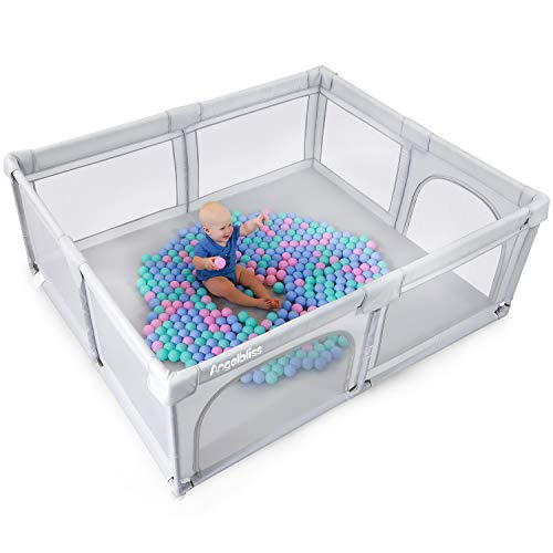 ANGELBLISS Corralito para bebés, Parque Infantil Extra - Imagen 11