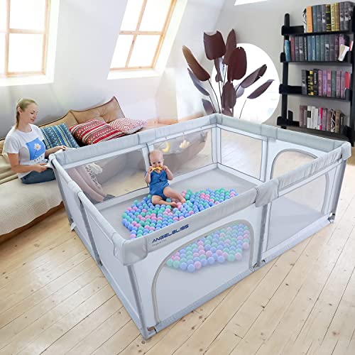 ANGELBLISS Corralito para bebés, Parque Infantil Extra - Imagen 9