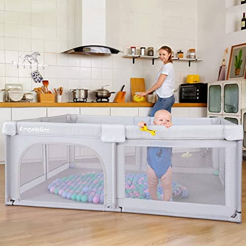 ANGELBLISS Corralito para bebés, Parque Infantil Extra - Imagen 8
