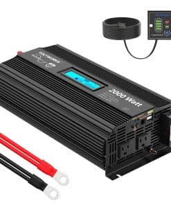 Inversor de corriente de onda sinusoidal pura de 2000