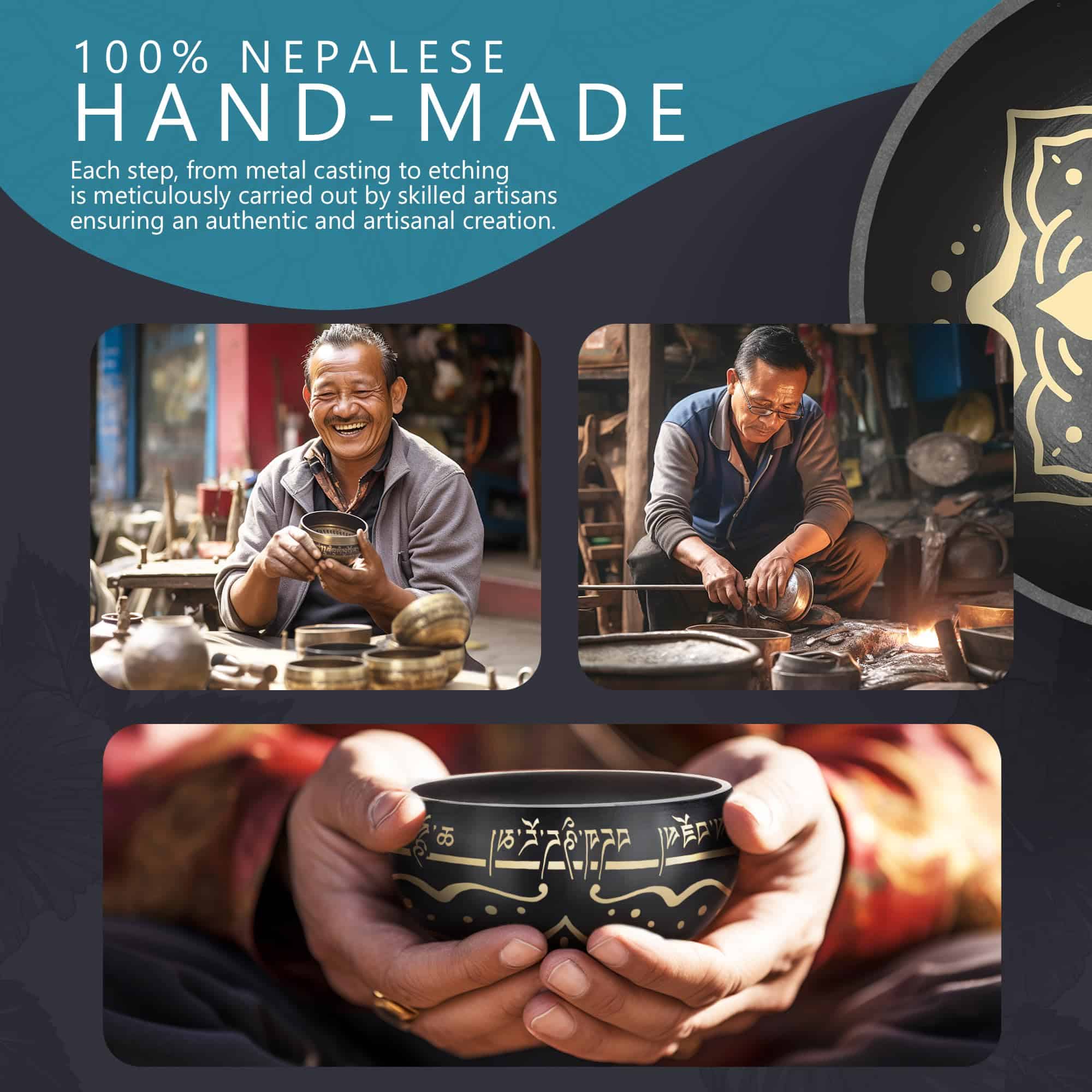 Set de Cuenco Tibetano � Sonido Auténtico -Silent Mind - Imagen 7