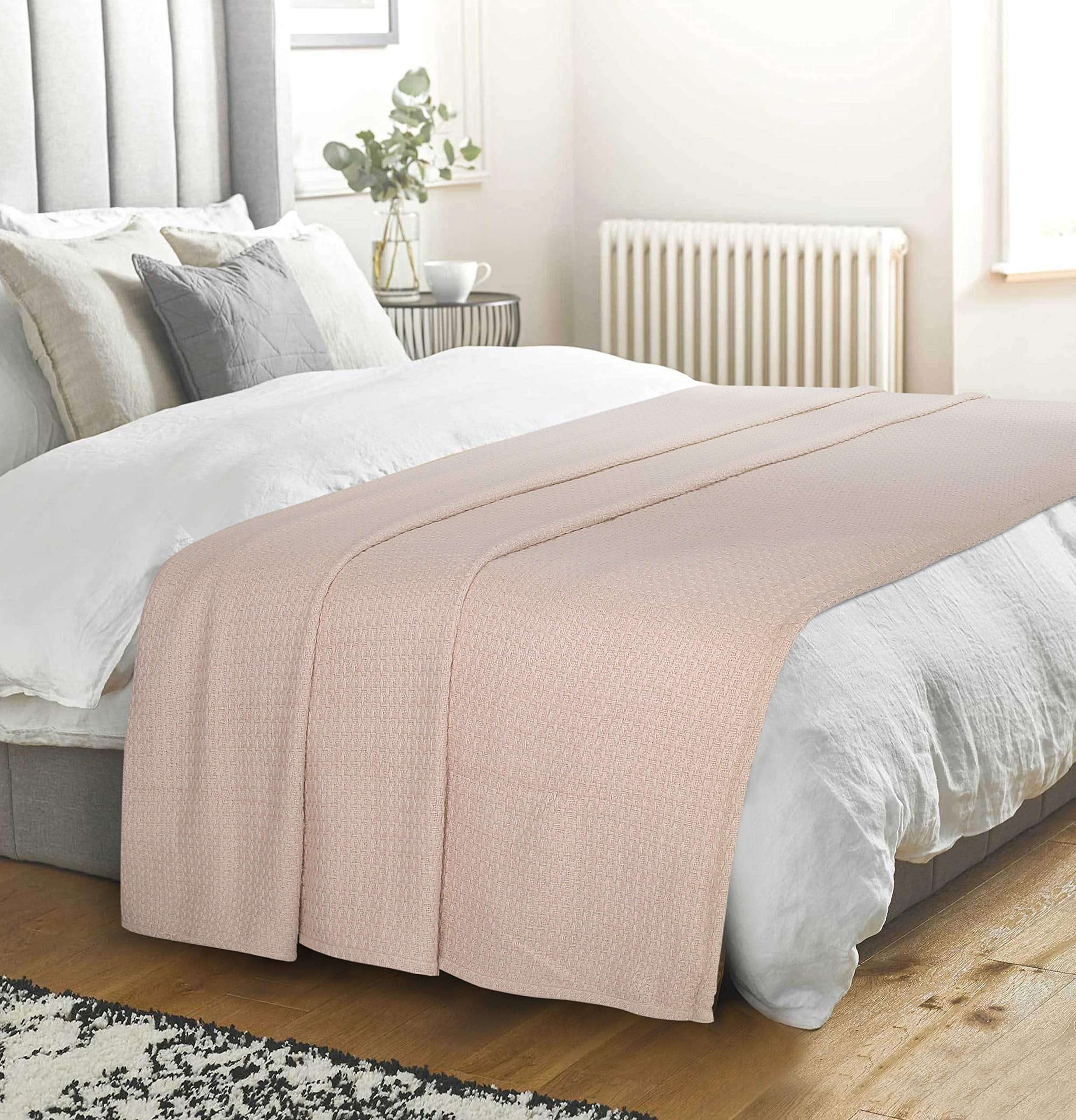 Manta de cama de algodón 100% Elvana Home, Manta de cama - Imagen 5