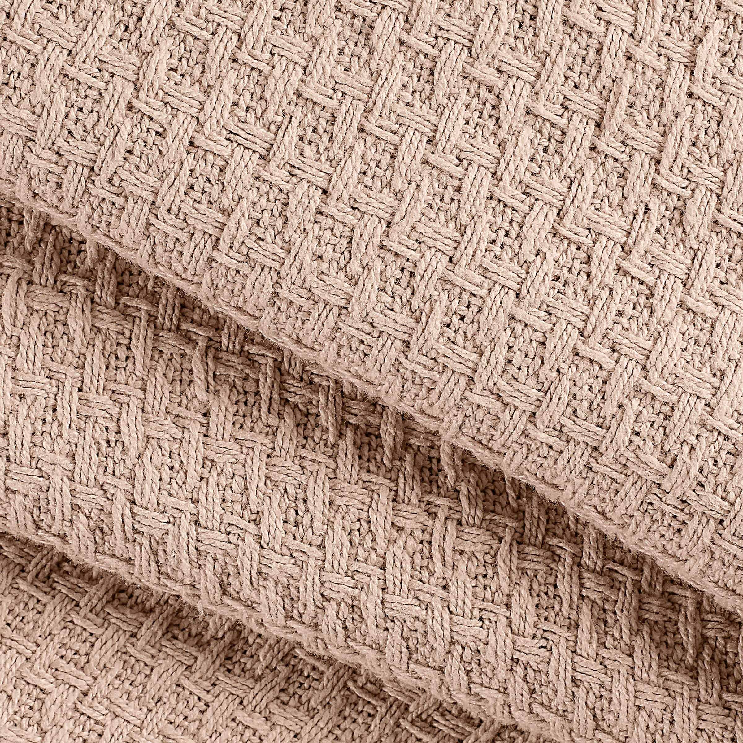 Manta de cama de algodón 100% Elvana Home, Manta de cama - Imagen 3