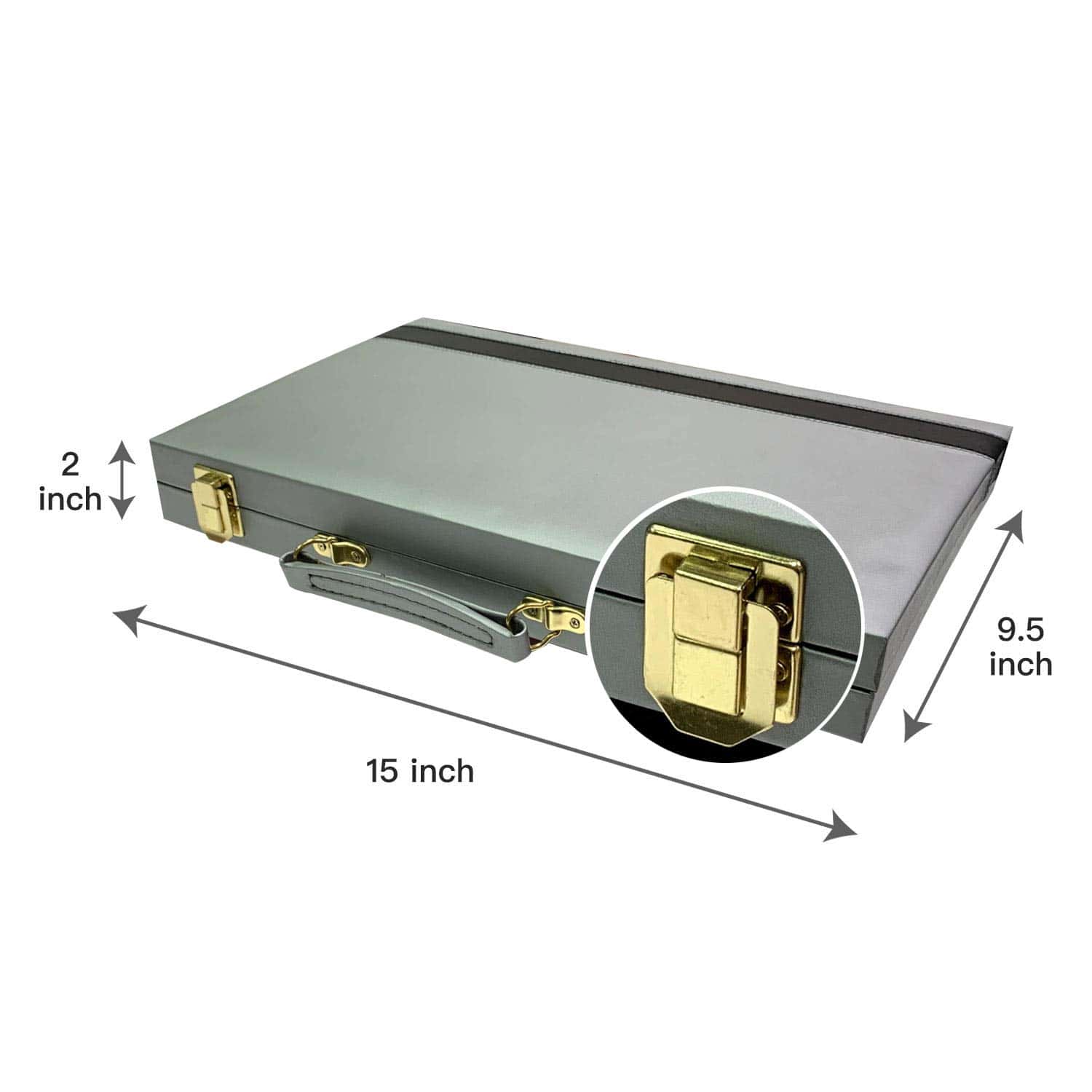 Set de Backgammon Sun Flair para Adultos y Niños de 15 - Imagen 3