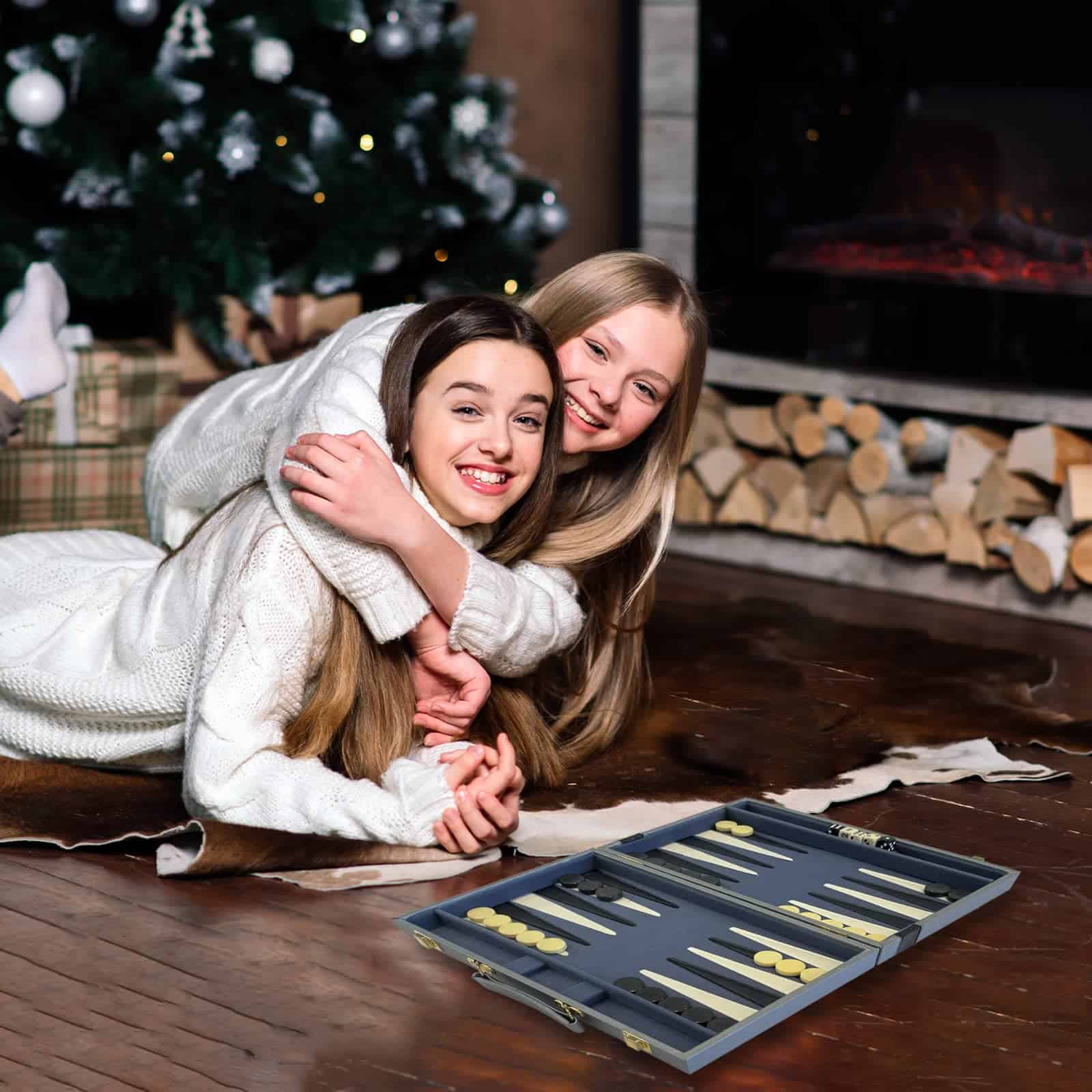 Set de Backgammon Sun Flair para Adultos y Niños de 15 - Imagen 7