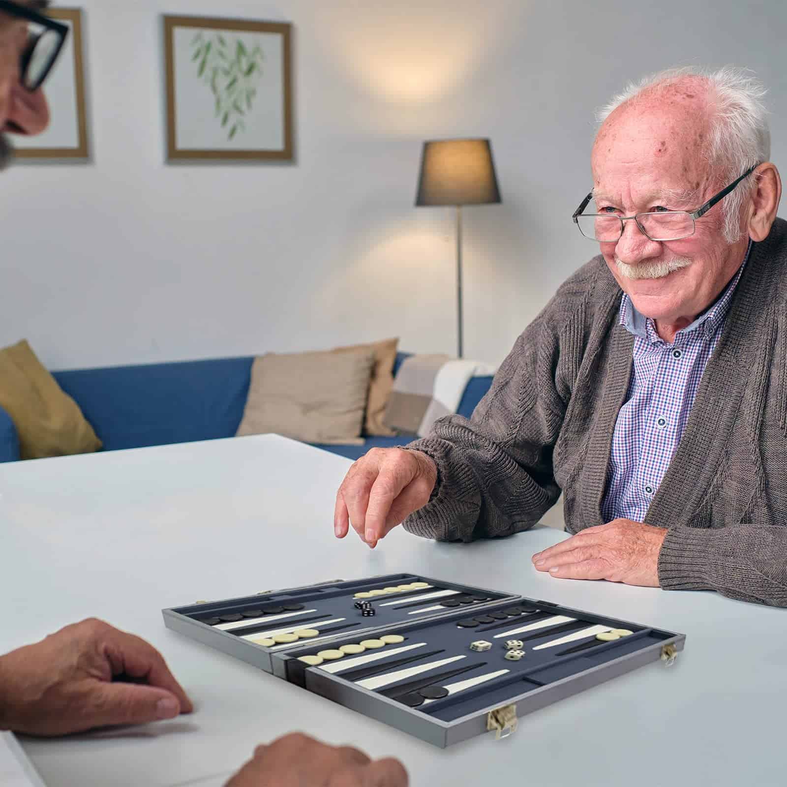 Set de Backgammon Sun Flair para Adultos y Niños de 15 - Imagen 6