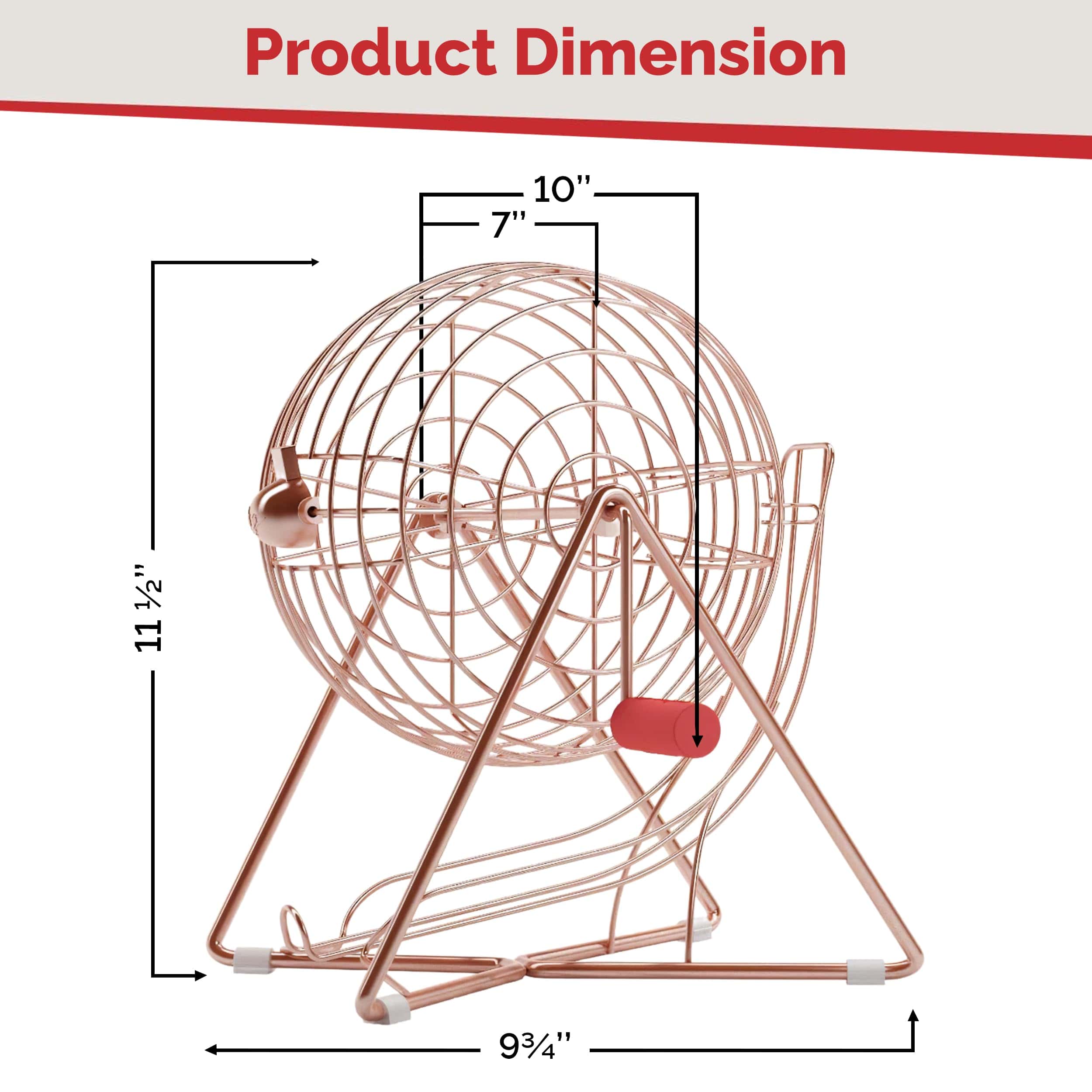 Set de Bingo Profesional MR CHIPS de 11" (Pulgadas) de - Imagen 3