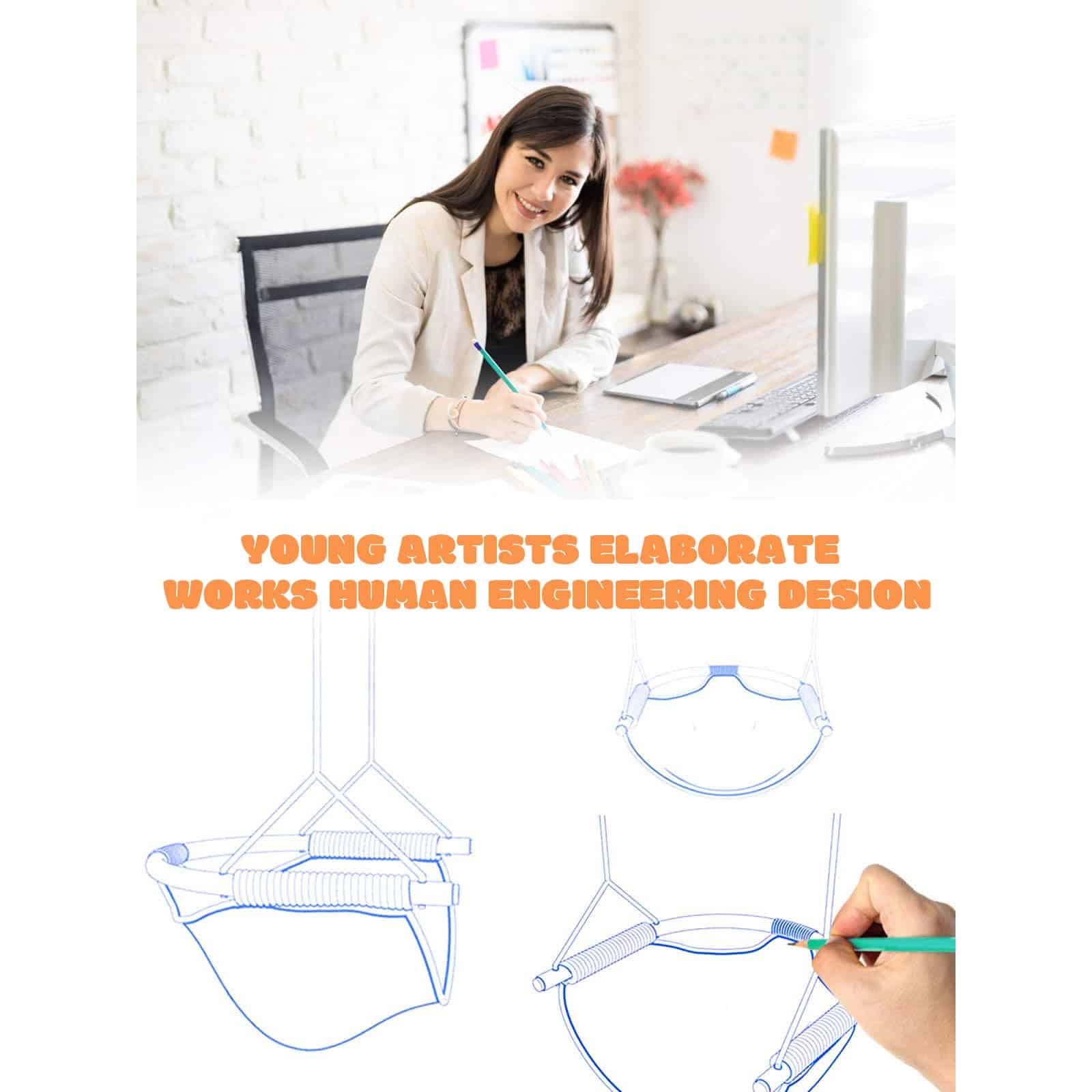 Asiento de Columpio para Niños Hi-Na - Columpio Para Niños - Imagen 8