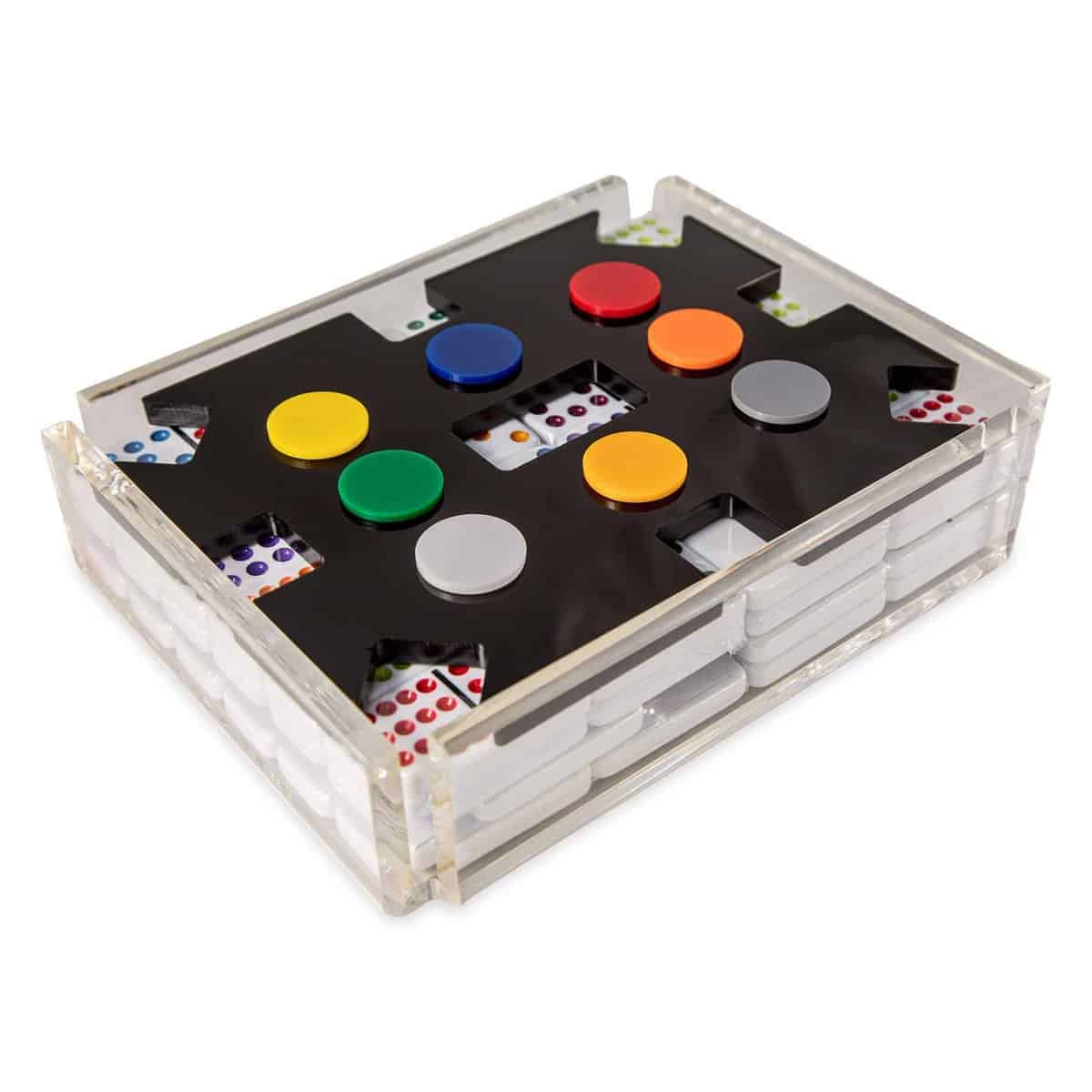 Juego de Dominó de Tren Mexicano LuxeDominoes, Juego de