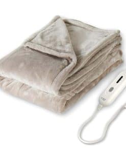 Manta Eléctrica Tefici, Súper Acogedora Suave de 2 Capas de