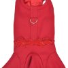 Vestido Rojo Parisian Pet Designer Embellecido para Perros