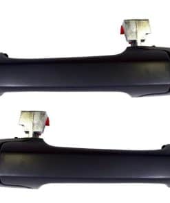 Manija de puerta exterior exterior PT -Negro