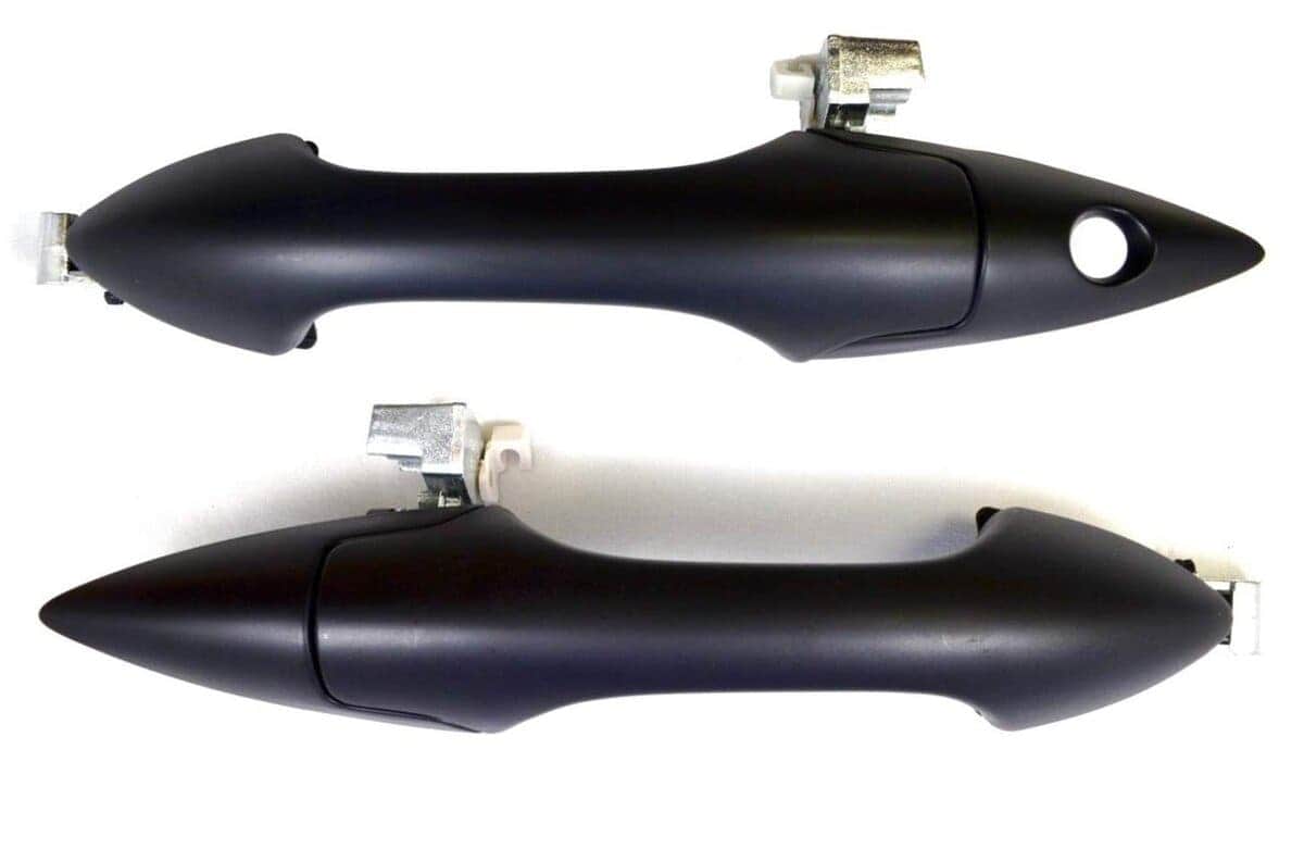 Manija de la puerta exterior exterior PT -Negro