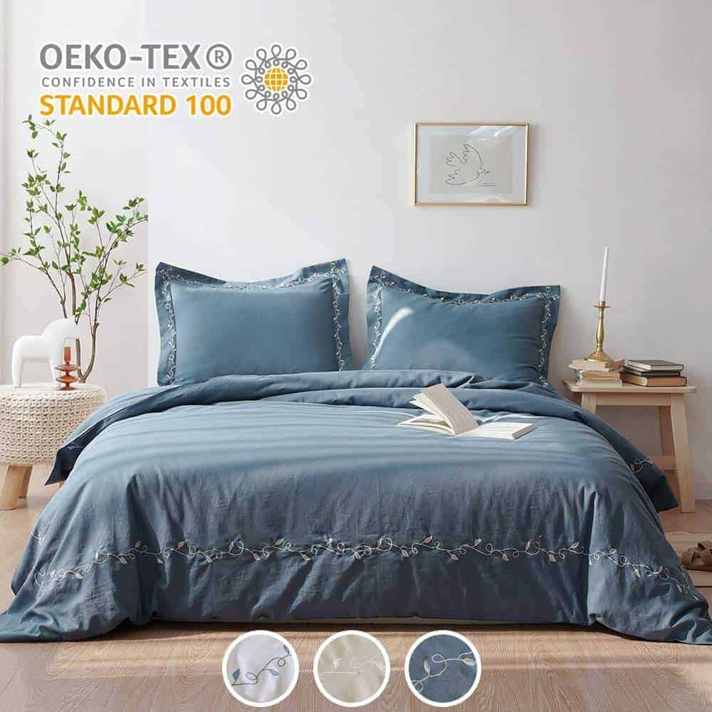 Juego de Funda de Edredón BISELINA French Linen 3 Piezas - Imagen 8