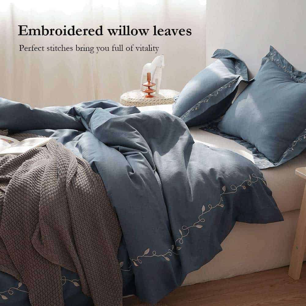 Juego de Funda de Edredón BISELINA French Linen 3 Piezas - Imagen 4