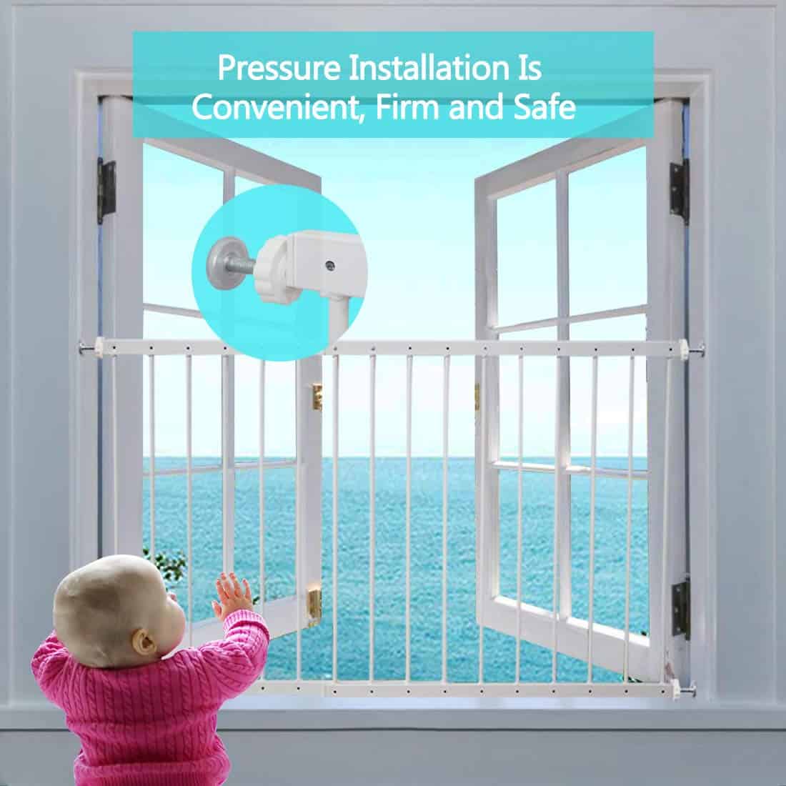 WAOWAO Barreras de Seguridad para Ventanas para Niños Niños - Imagen 5
