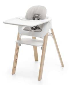 Silla Alta Stokke Steps Completa - Patas Naturales, Asiento