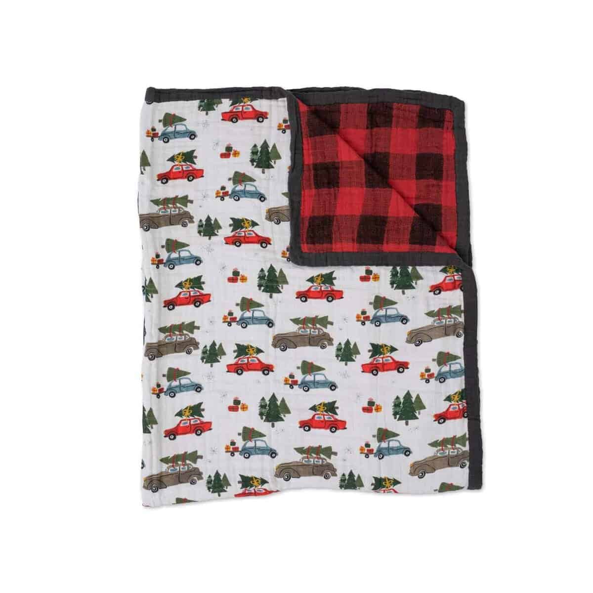 Manta X-Large de muselina de algodón para arrullo de Little