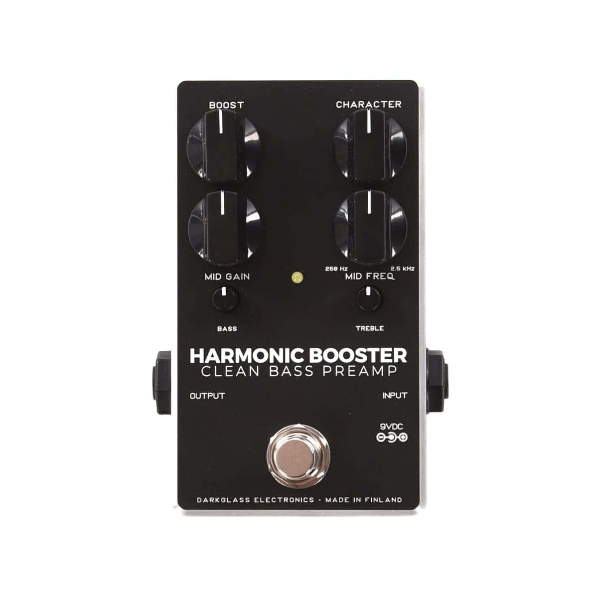Pedal de Previo Limpio Darkglass Harmonic Booster para Bajo