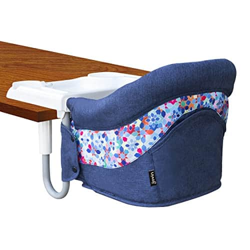 Silla Alta Portátil para Bebés y Niños, Se Engancha a la