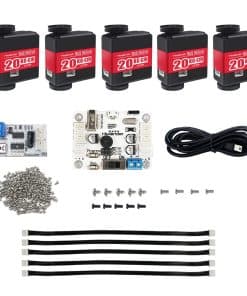 Servo de Bus Serie LewanSoul LX-224 con Tres Conectores y