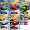 Paquete de 5 Autos de Importación Japonesa Hot Wheels