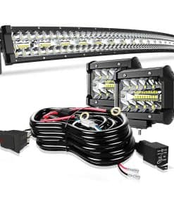 Barra de luz LED curvada TERRAIN VISION de 50 pulgadas