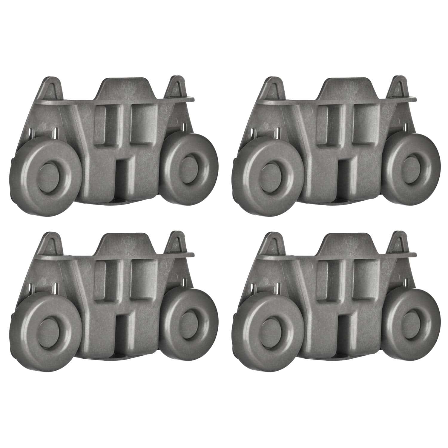 Jolaxy 4-Pack Ruedas de Lavavajillas de Repuesto W10195416
