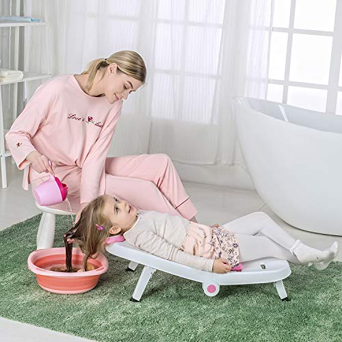Silla de Champú para Niños Fedicelly, Asiento de Baño para