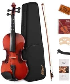 Violín Eastar de 3/4 para Principiantes, Kit de Violines