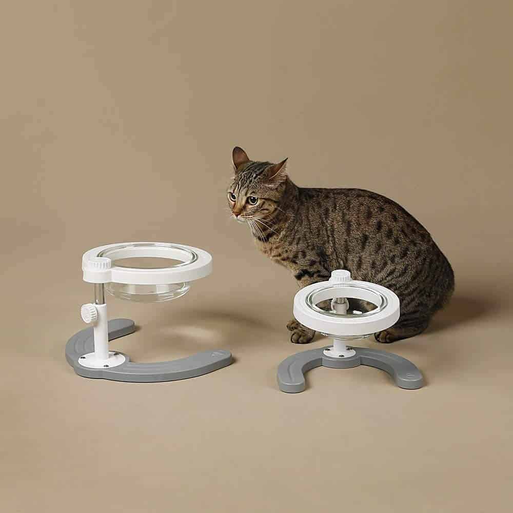 Tazones de Comida Ajustables para Mascotas Little Factory - Imagen 3