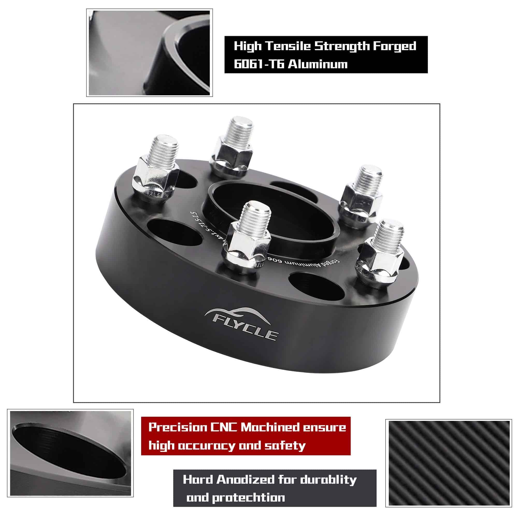 Separadores de rueda Hubcentric de 1.5 pulgadas 5x5 para - Imagen 7