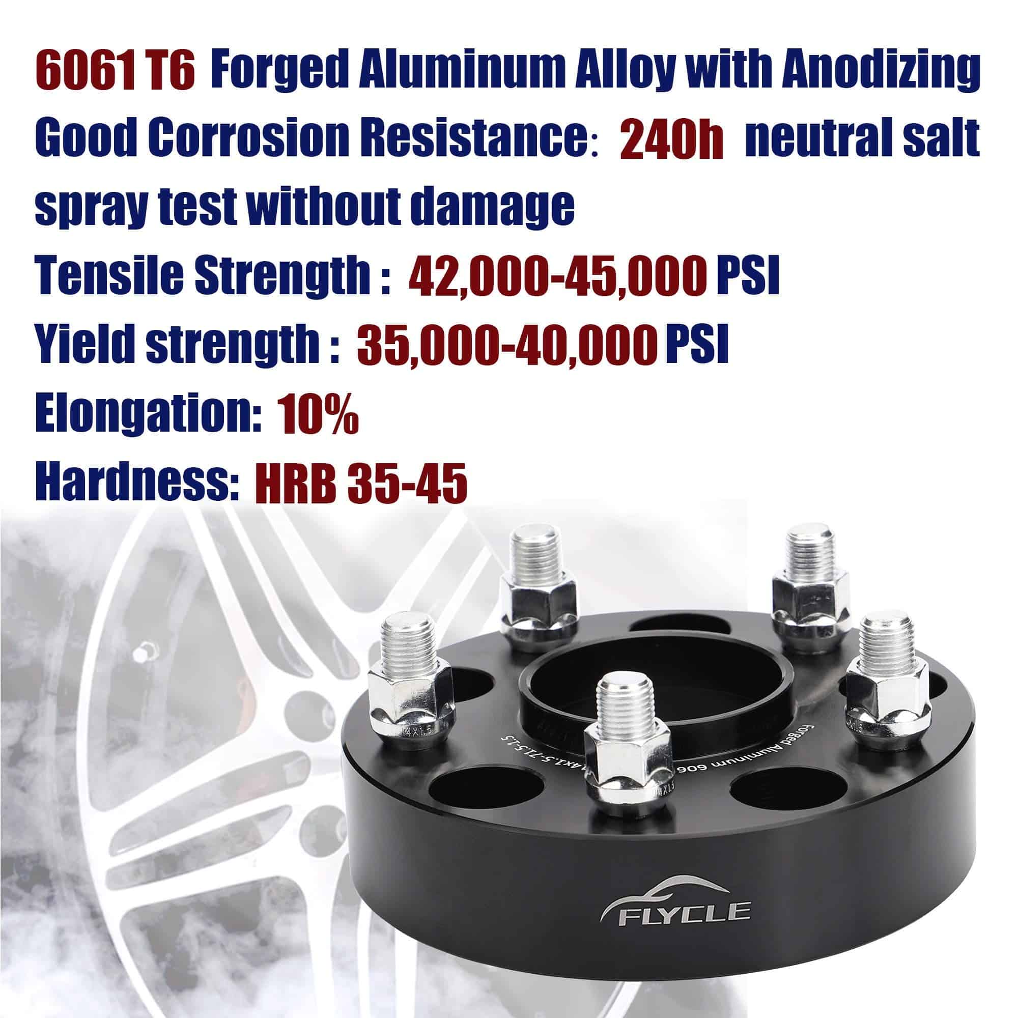 Separadores de rueda Hubcentric de 1.5 pulgadas 5x5 para - Imagen 6