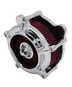 Kit de Filtro de Aire de Admisión Turbina Cromado para