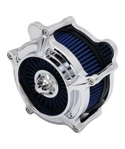 Kit de Filtro de Aire Cromado con Turbina de Admisión para