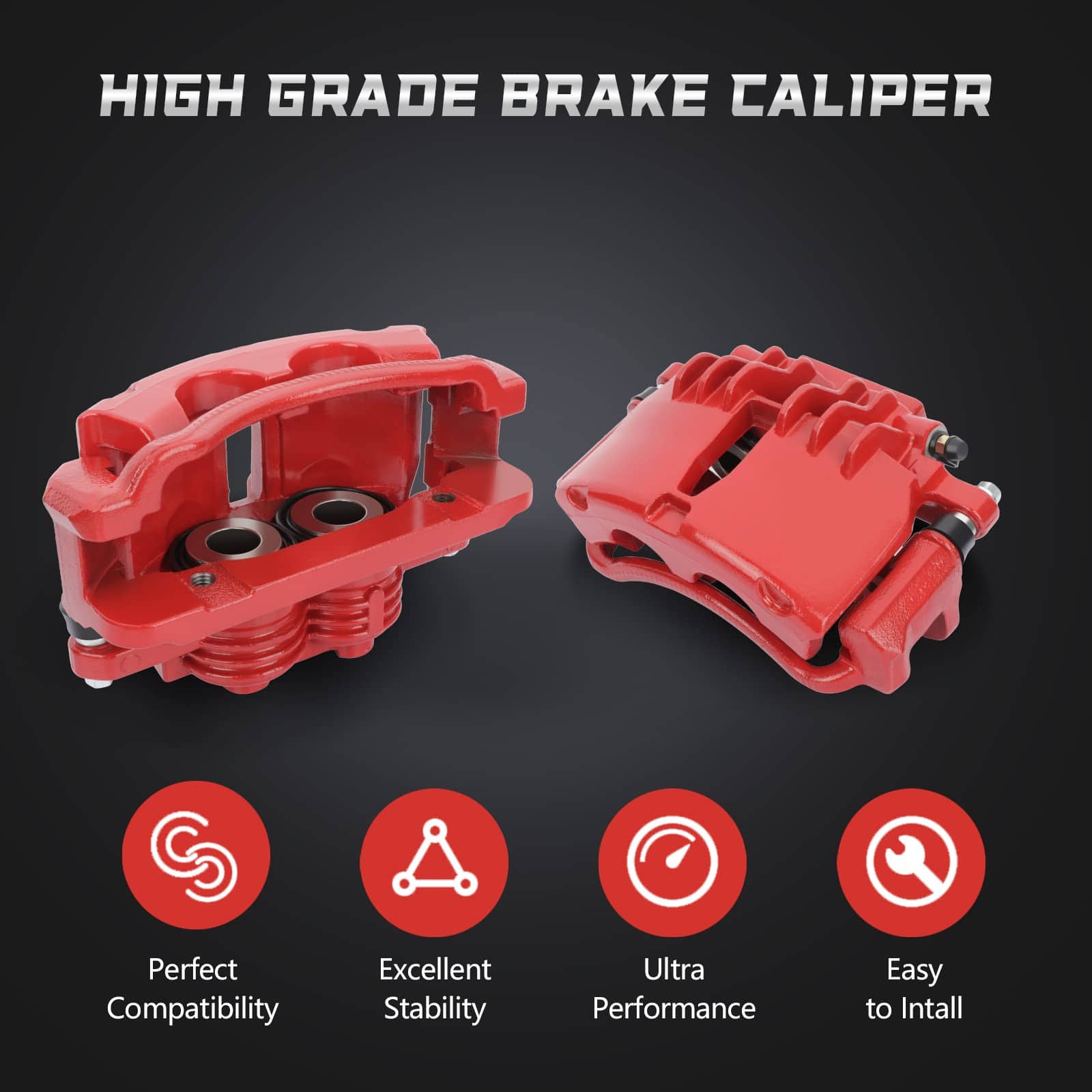 Par de Pinzas de Freno Delantero ROADFAR para 1999 2000 - Imagen 5