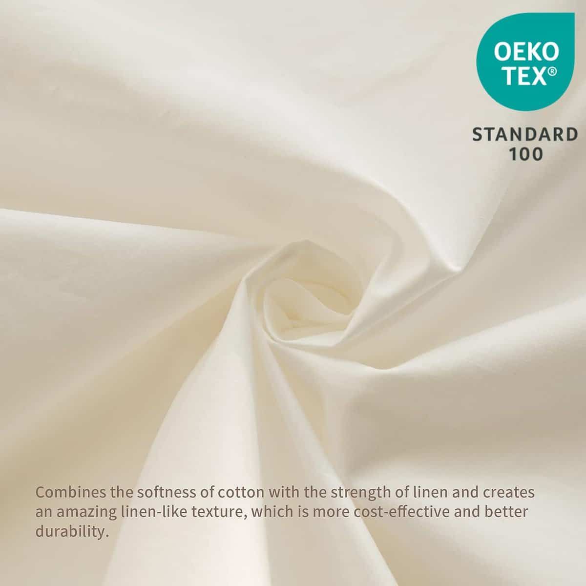 BISELINA Falda de Cama de Lino Francés con Pliegues - Imagen 3