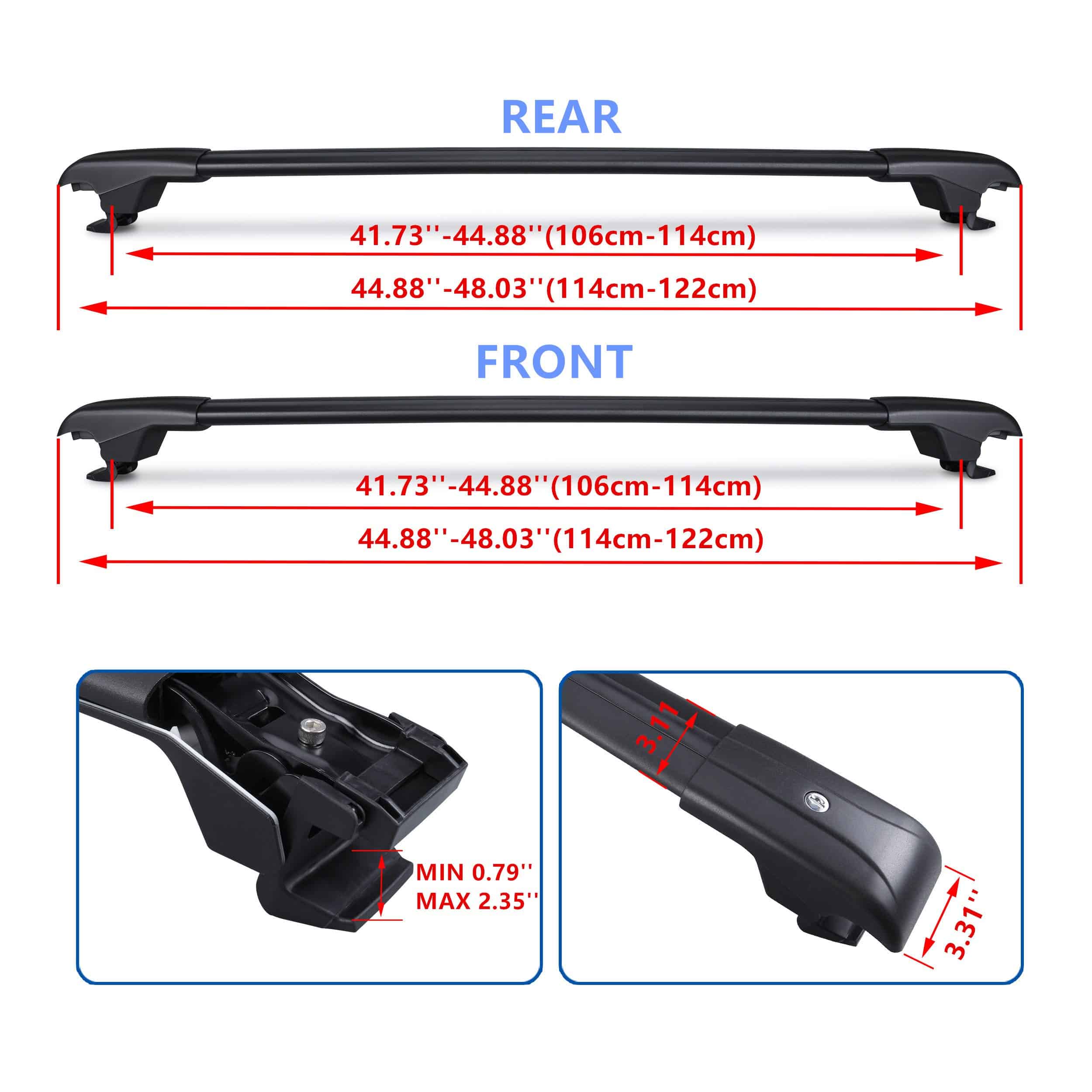 Barras transversales de techo de alta resistencia - Imagen 3