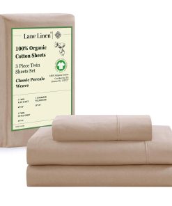 Juego de sábanas de algodón orgánico 100% LANE LINEN -