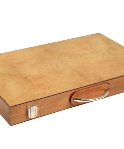 Juego de Backgammon de Madera de Olivo Burlwood de 18