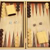 Juego de Backgammon de Madera Olivo Estrella de 15 pulgadas
