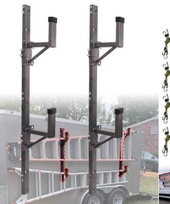 Rack de escalera para remolque cerrado NIXFACE montado en