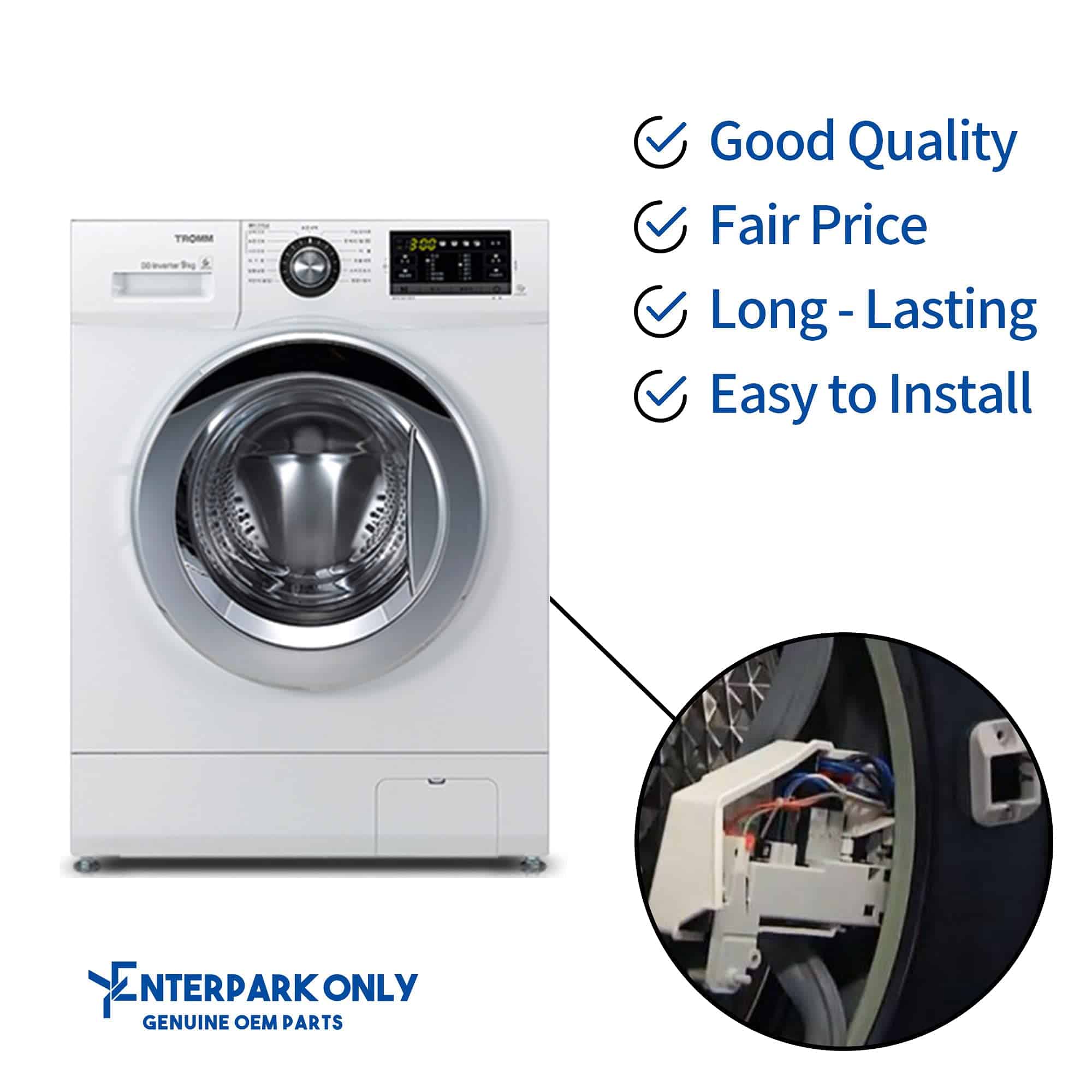 Enterpark DC34-00024B Interruptor de Bloqueo de Puerta de - Imagen 6