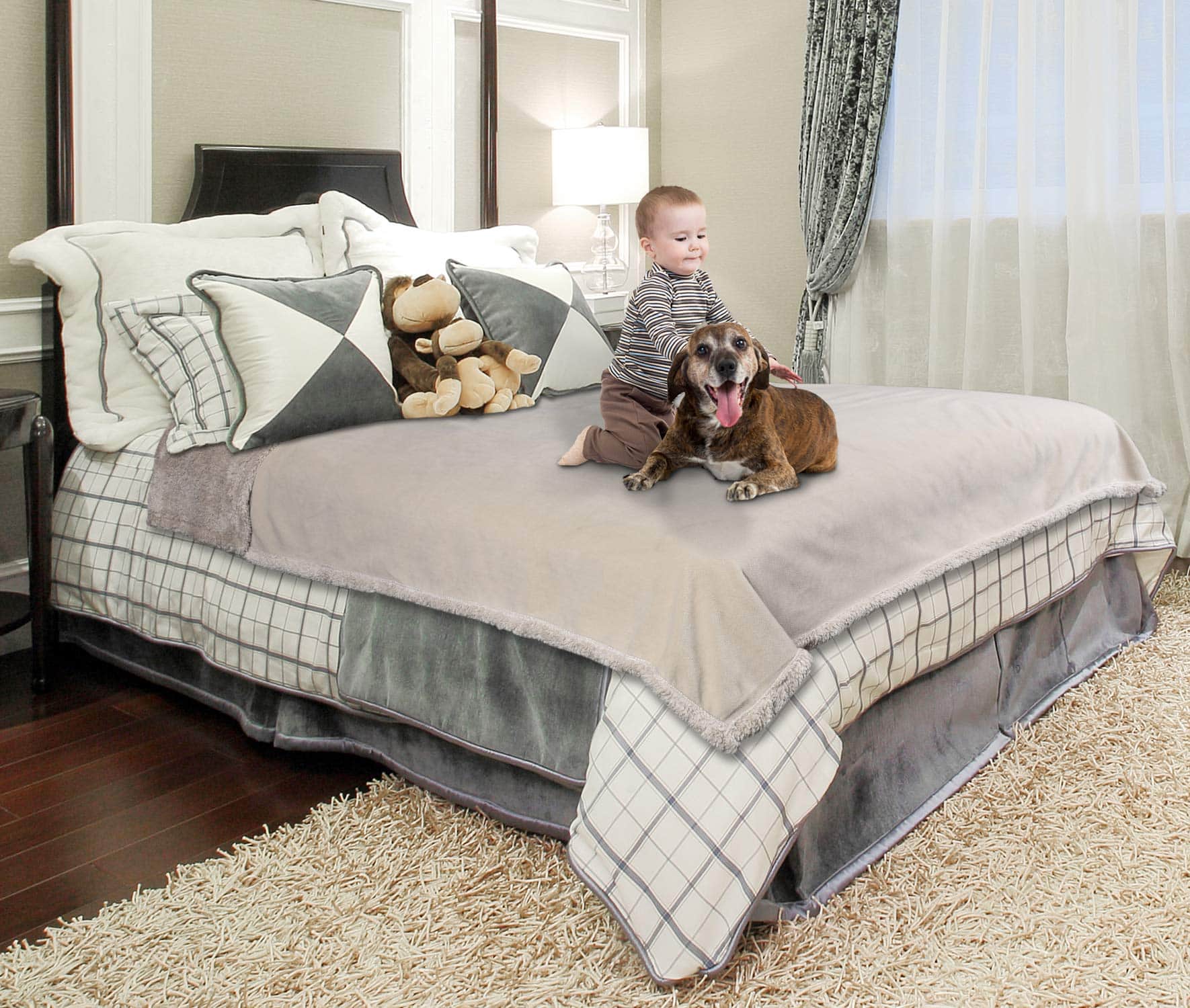 Manta impermeable Catalonia para la intimidad, cubierta de - Imagen 3